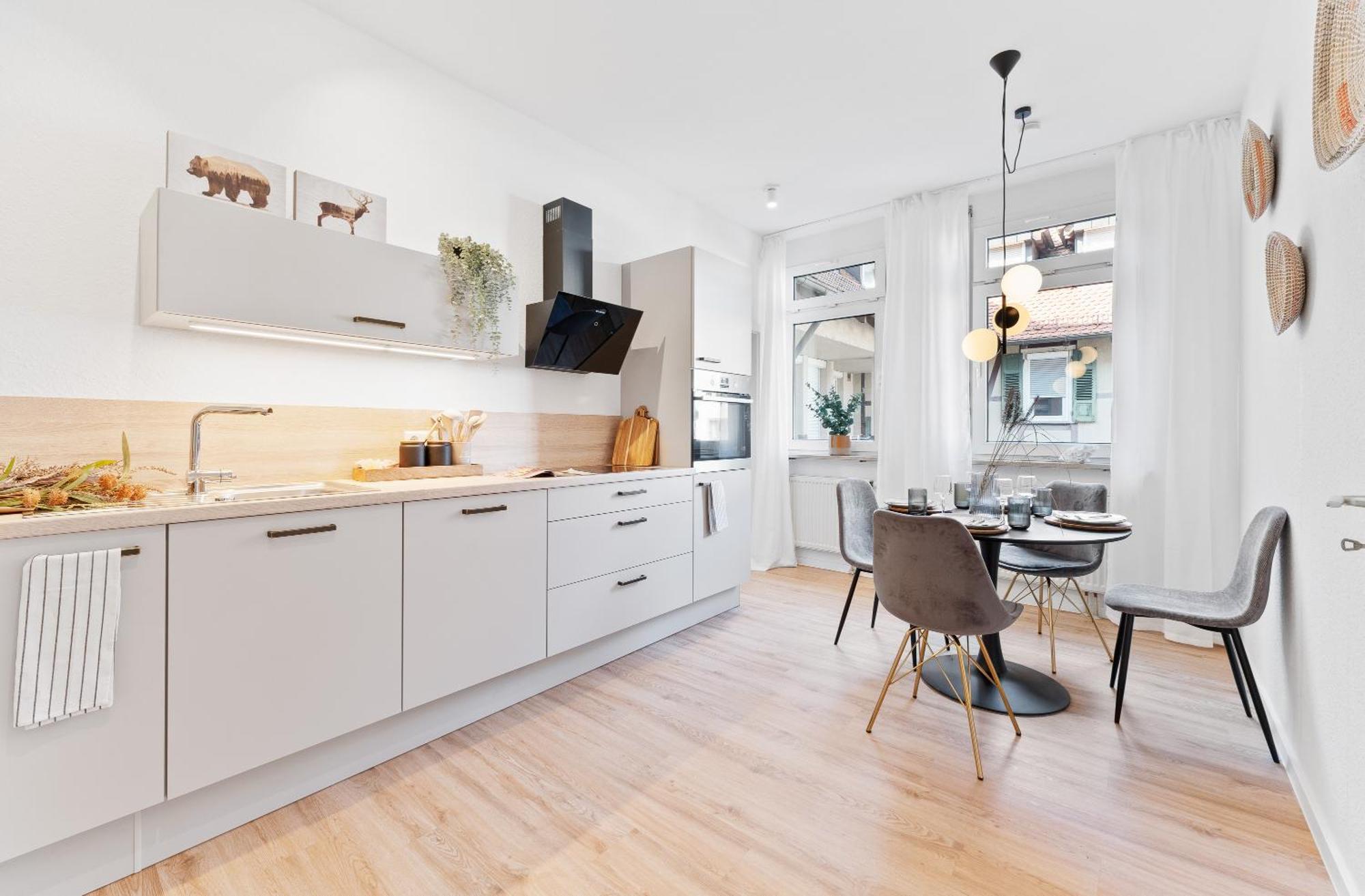 Helle Zentrumsnahe Familienfreundliche Ferienwohnung Fellbach Exteriér fotografie